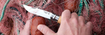 Нож Opinel №8, нержавеющая сталь, рукоять из бука, чехол, картонная коробка, 001089