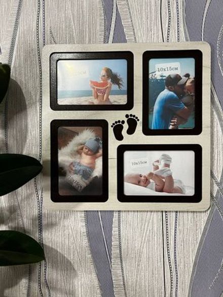 Фоторамка "Ножки" на 4 фото 10х15см