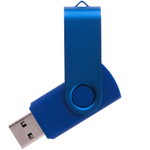 Флешка с гравировкой TWIST COLOR 16Gb