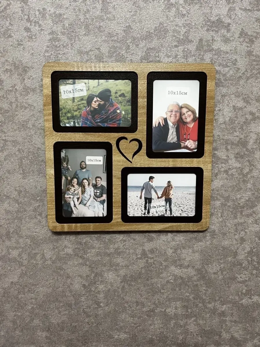 Фоторамка "LOVE" на 4 фото 10х15см