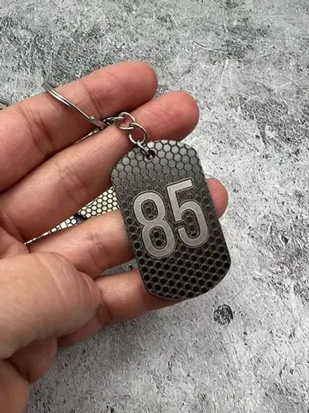 Номерки на ключи металлические 81-85