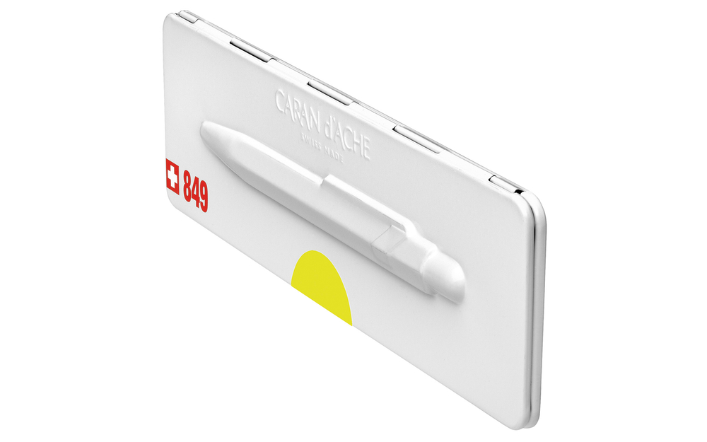 Caran d’Ache Office 849 Pop Line - Yellow, шариковая ручка, M