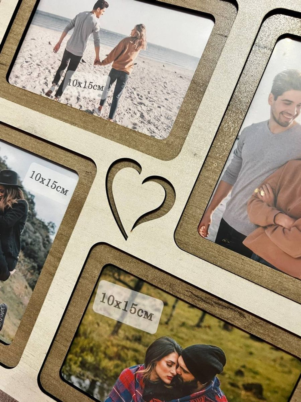 Фоторамка "LOVE" на 4 фото 10х15см