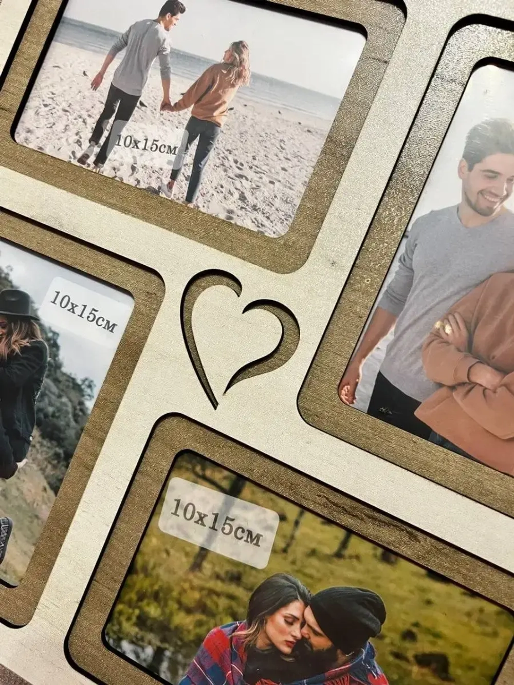 Фоторамка "LOVE" на 4 фото 10х15см
