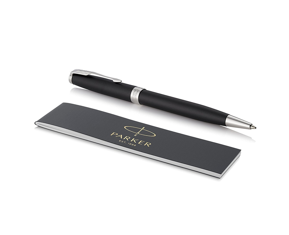 Parker Sonnet Core - Matte Black CT, шариковая ручка, M, BL
