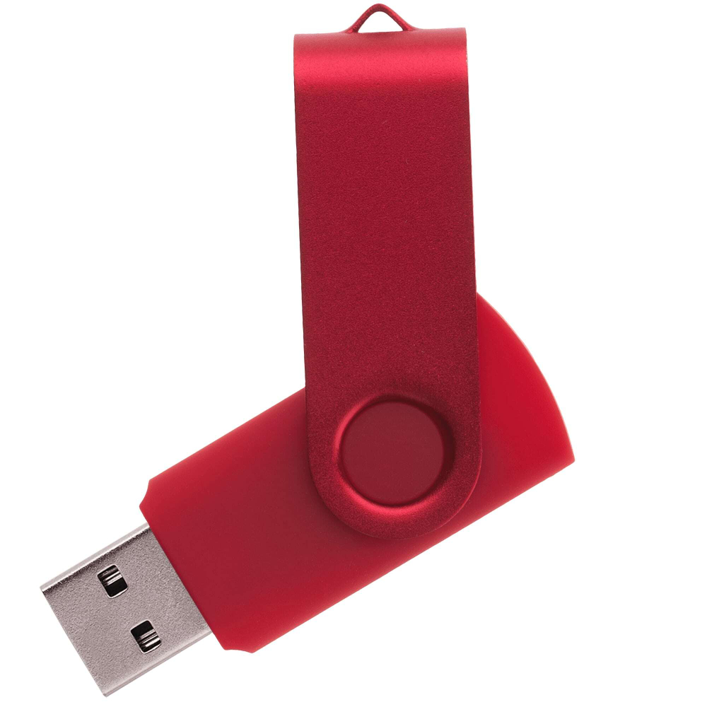 Флешка с гравировкой TWIST COLOR 16Gb