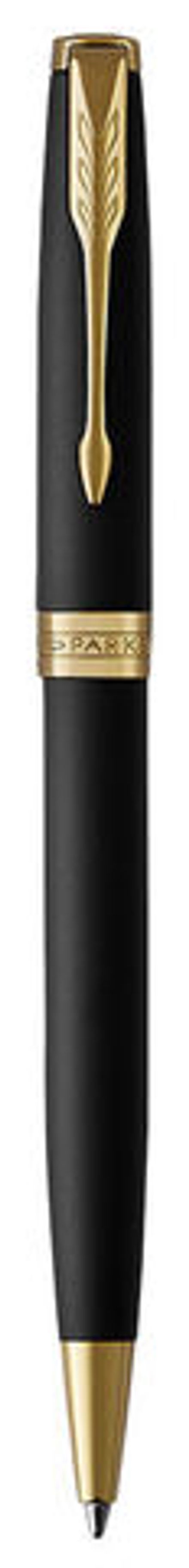 Ручка шариков. Parker Sonnet Core K528 Matte Black GT M чернила черн. подар.кор.