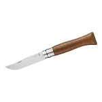 Нож Opinel №9, нержавеющая сталь, ореховая рукоять в картонной коробке, 002425