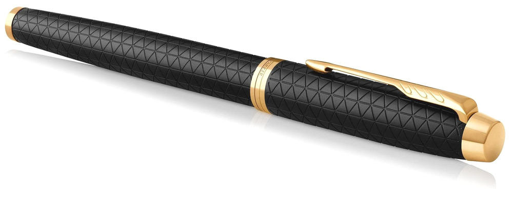Ручка-роллер Parker IM Premium T323, Black GT