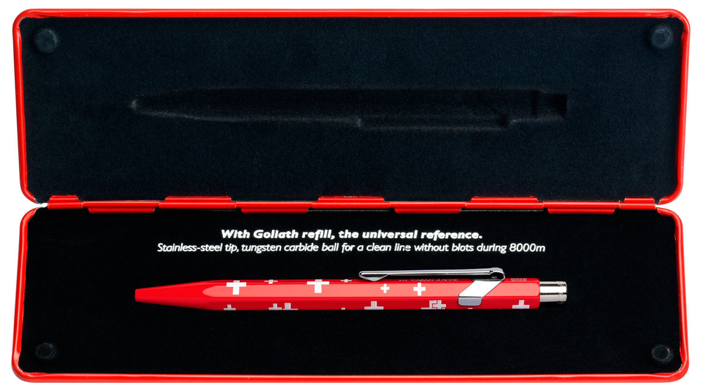 Ручка шариковая Caran d`Ache 849 Office Totally Swiss