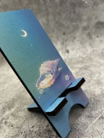 Подставка для телефона деревянная
