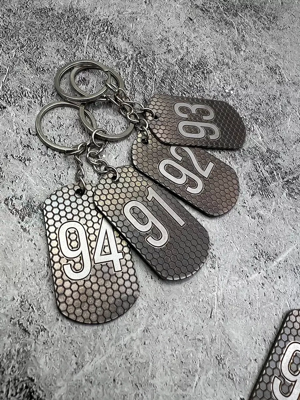 Номерки на ключи металлические 91-95