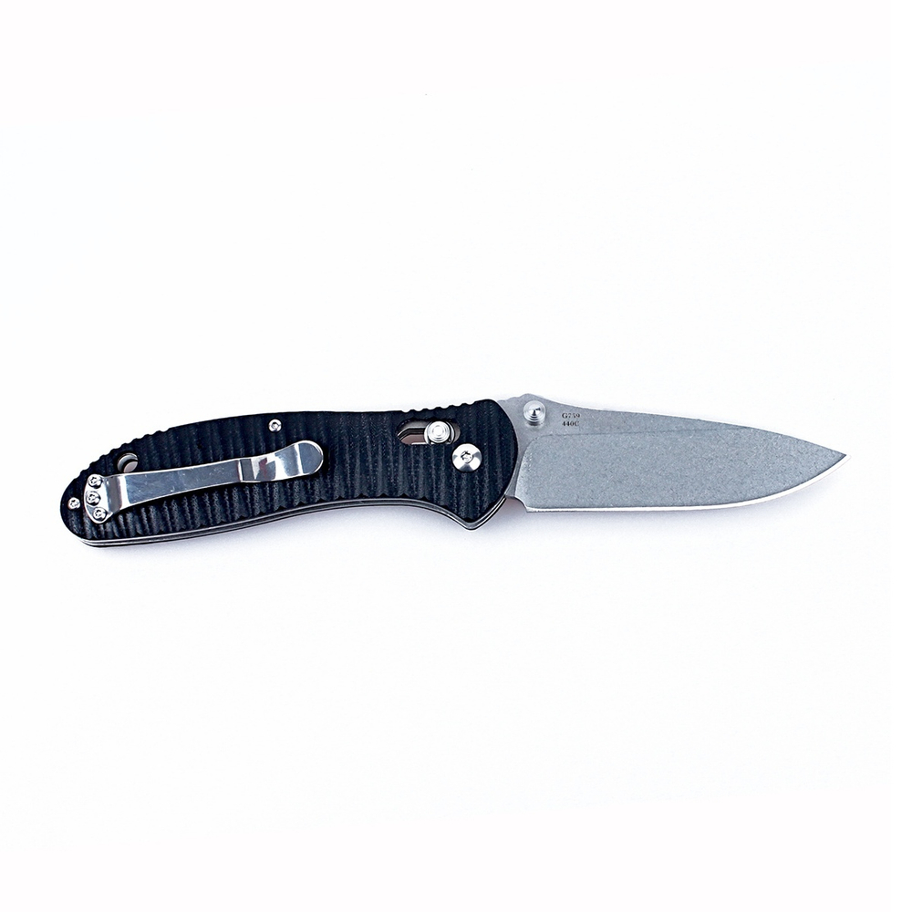 Нож Ganzo G7392P черный, G7392P-BK