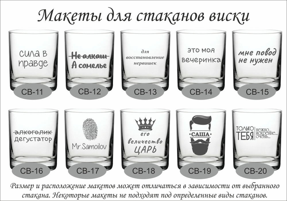 бокал виски
