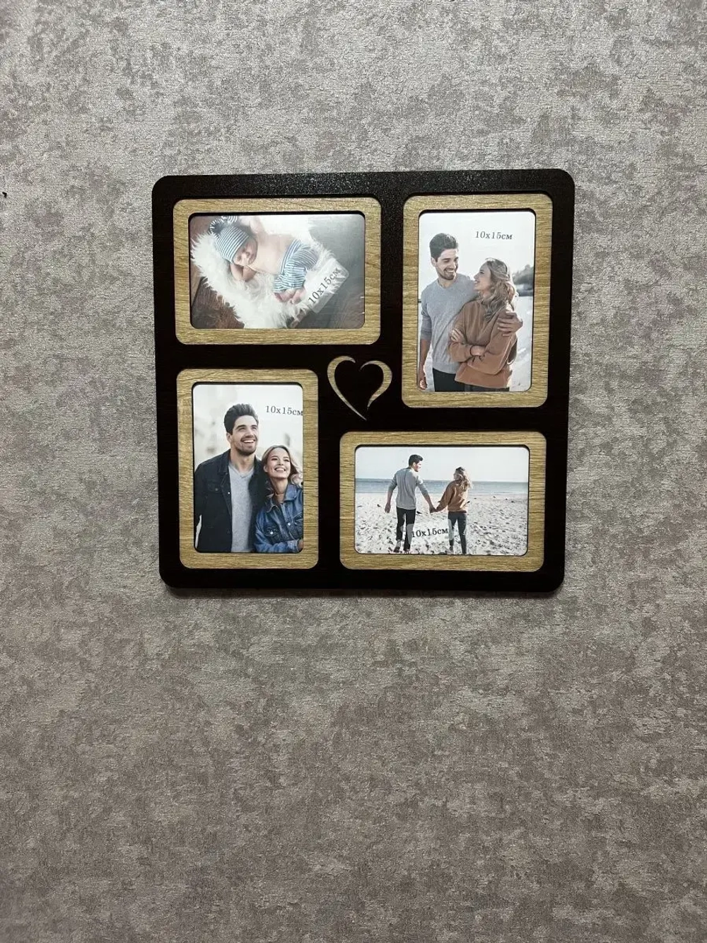 Фоторамка "LOVE" на 4 фото 10х15см