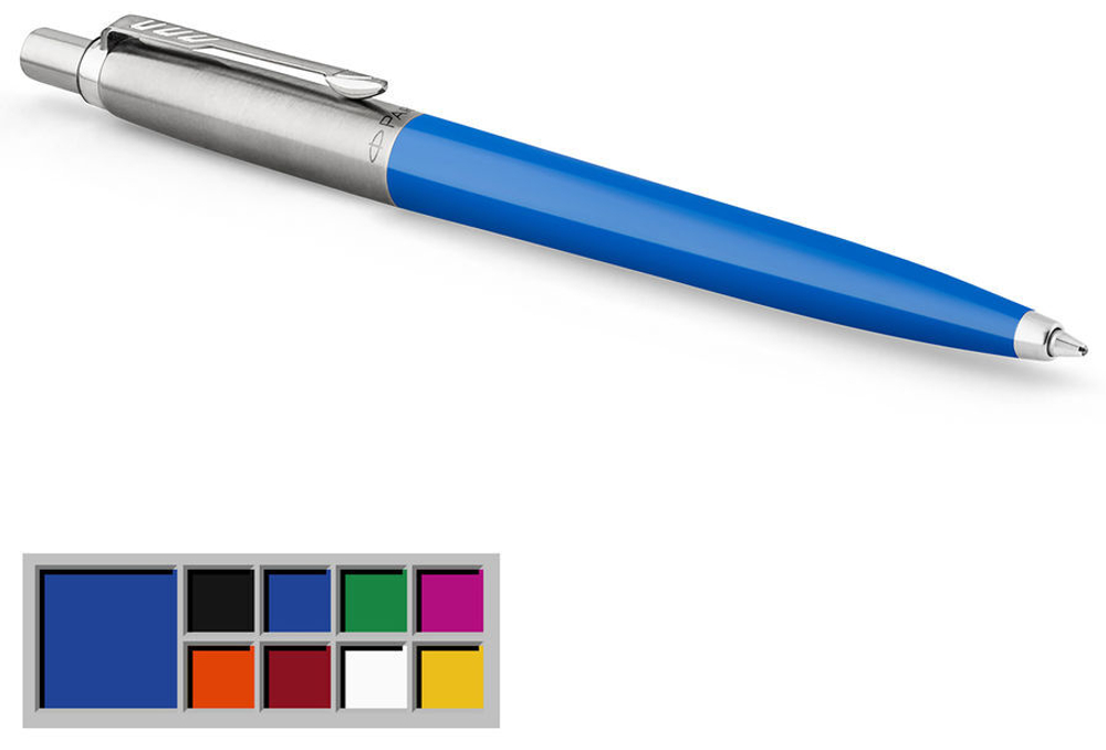 Ручка шариков. Parker Jotter Color корп.голубой M чернила син. блистер