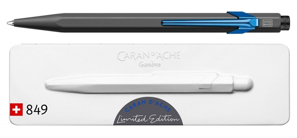 Ручка шариковая Caran d`Ache 849 Claim Your Style LE, Grey