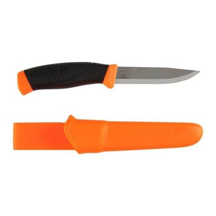 Нож Morakniv Companion F Orange, нержавеющая сталь,