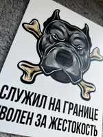 Табличка на дом Осторожно злая собака