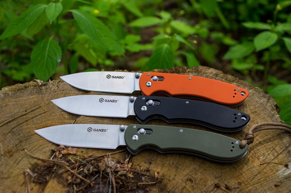 Нож Ganzo G740 черный, G740-BK