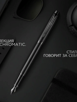 PARKER ручка перьевая IM Achromatic F, синий цвет чернил