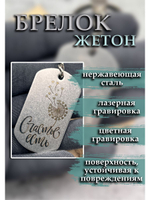 Брелок для ключей жетон