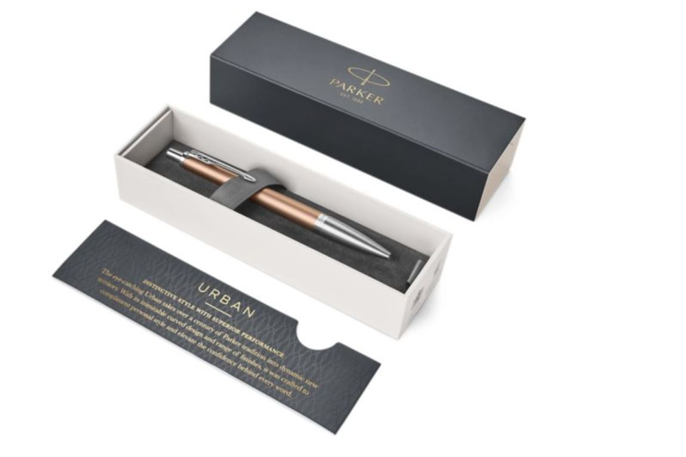 Шариковая ручка Parker Urban Premium Orange CT, K311, Mblue