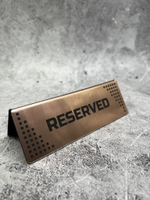 Табличка стол заказан настольная Reserved 5 штук
