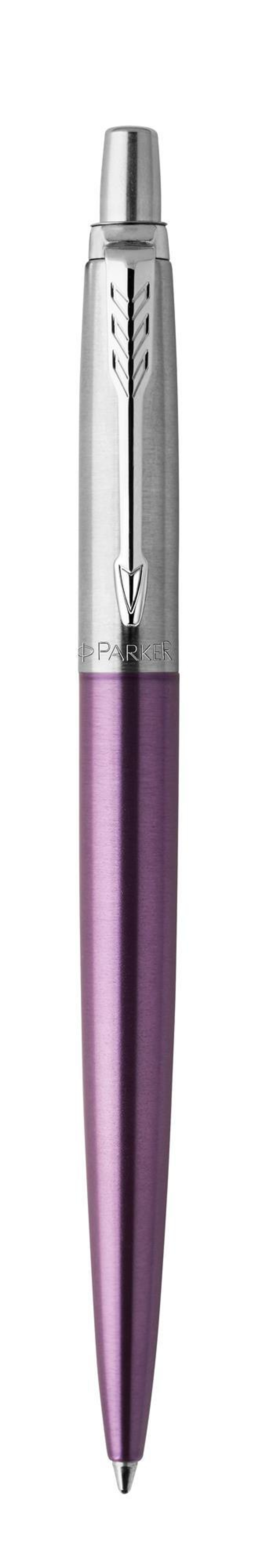 Шариковая ручка Parker Jotter Essential, Victoria Violet CT, стержень: Mblue