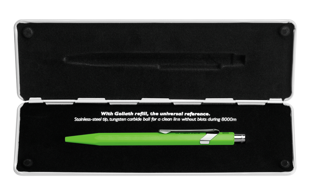 Caran d’Ache Office 849 Pop Line - Green, шариковая ручка, M