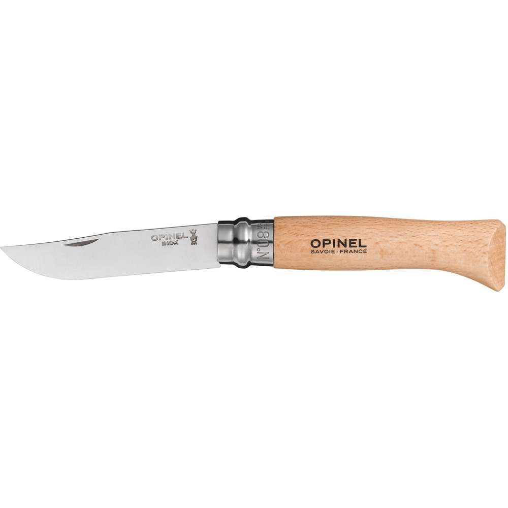 Нож Opinel №9, нержавеющая сталь, дубовая рукоять в картонной коробке 002424