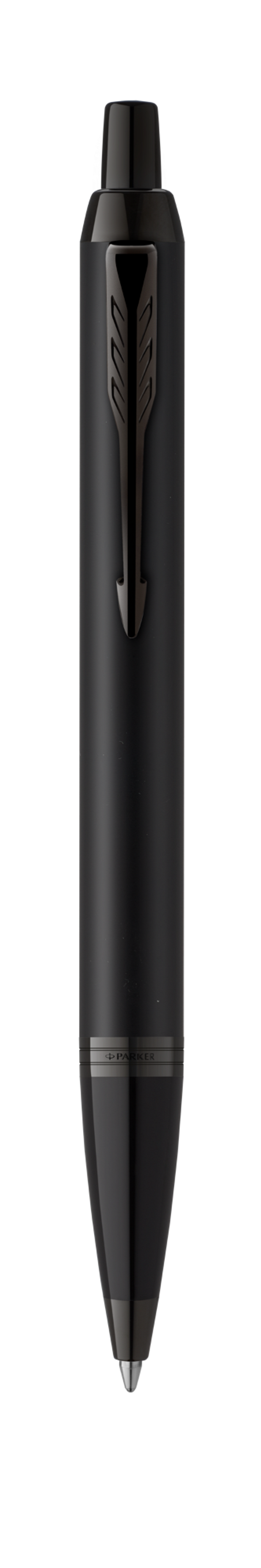 Шариковая ручка Parker IM Achromatic, Black BT, стержень: M, цвет чернил: blue