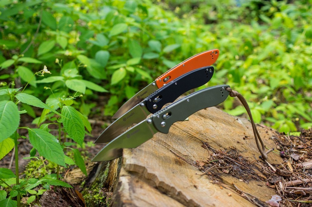 Нож Ganzo G740 черный, G740-BK