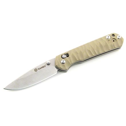 Нож Ganzo G717 желтый