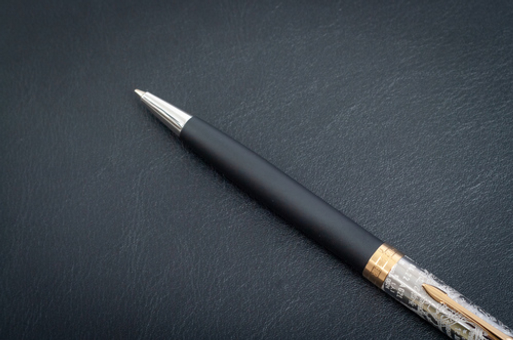 Шариковая ручка Parker Sonnet Reflection Black with Gold Trim