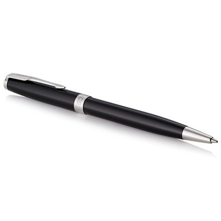 Подарочный набор: шариковая ручка Parker Sonnet Laque Black СT и чехол для ручки