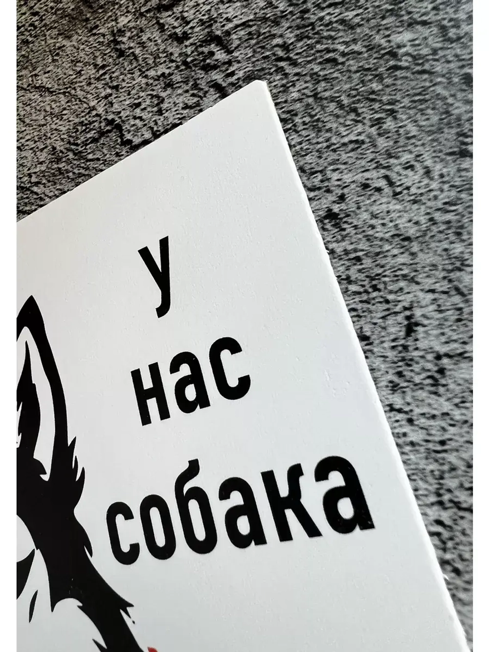 Табличка Злая собака