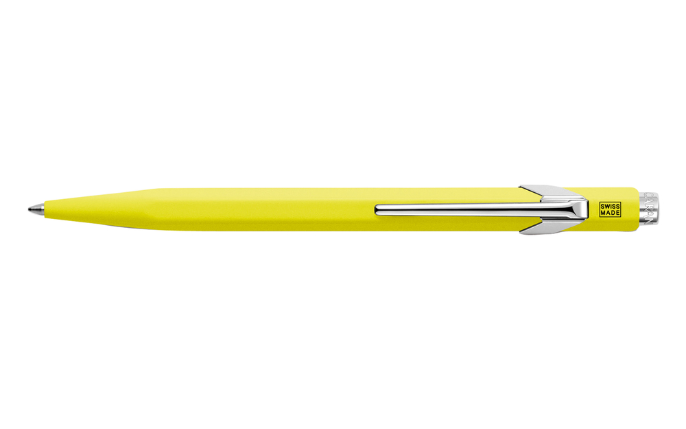 Caran d’Ache Office 849 Pop Line - Yellow, шариковая ручка, M