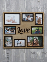 Мультирамка Love (2) на 8 фото