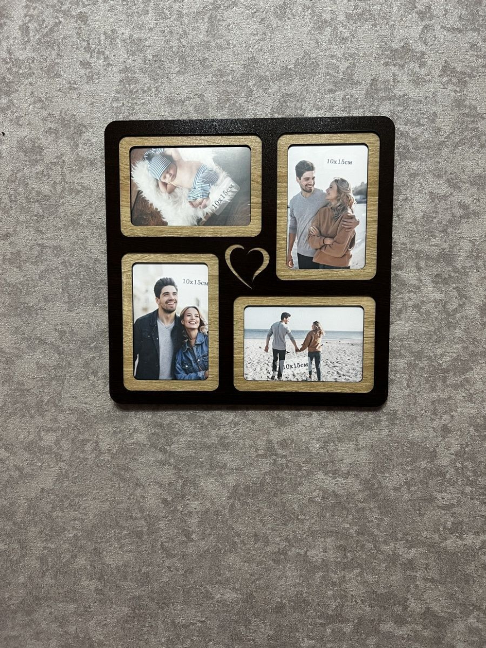 Фоторамка "LOVE" на 4 фото 10х15см