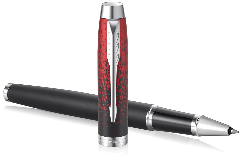 Ручка роллер Parker IM SE T320 Red Ignite F чернила черн. подар.кор.