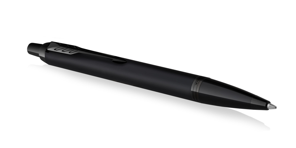 Шариковая ручка Parker IM Achromatic, Black BT, стержень: M, цвет чернил: blue