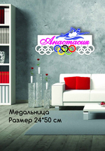 Медальница "Плавание"
