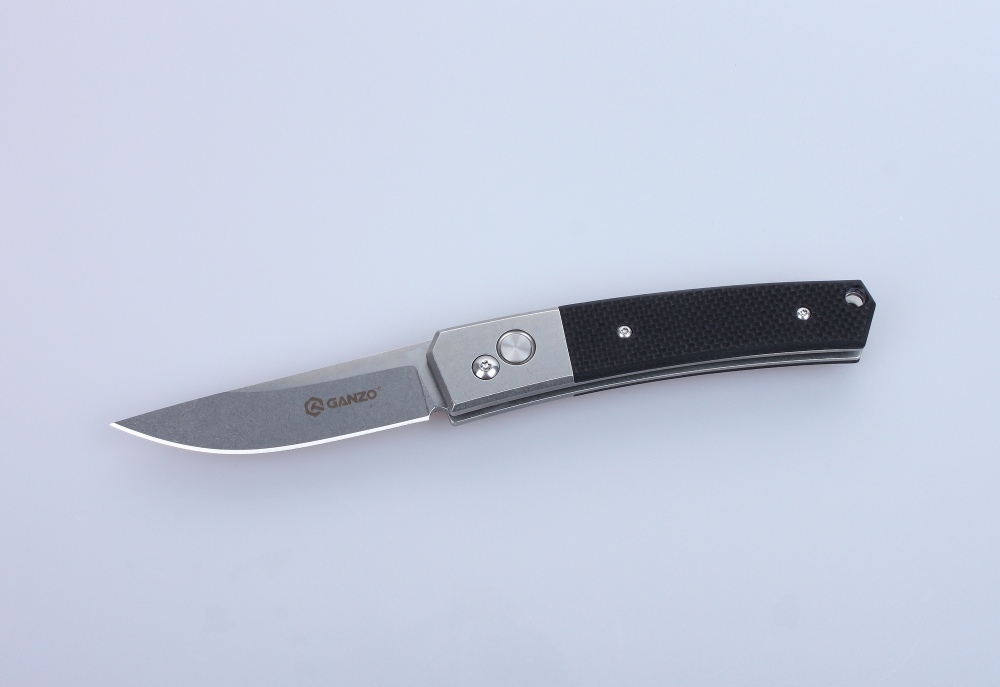 Нож Ganzo G7362 черный, G7362-BK