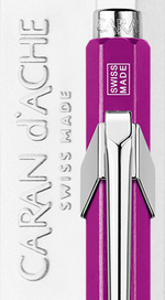 Caran d’Ache Office 849 Pop Line - Metallic Violet, шариковая ручка, M