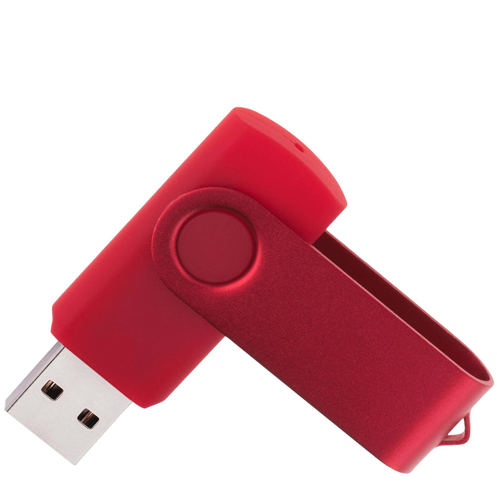 Флешка с гравировкой TWIST COLOR 16Gb