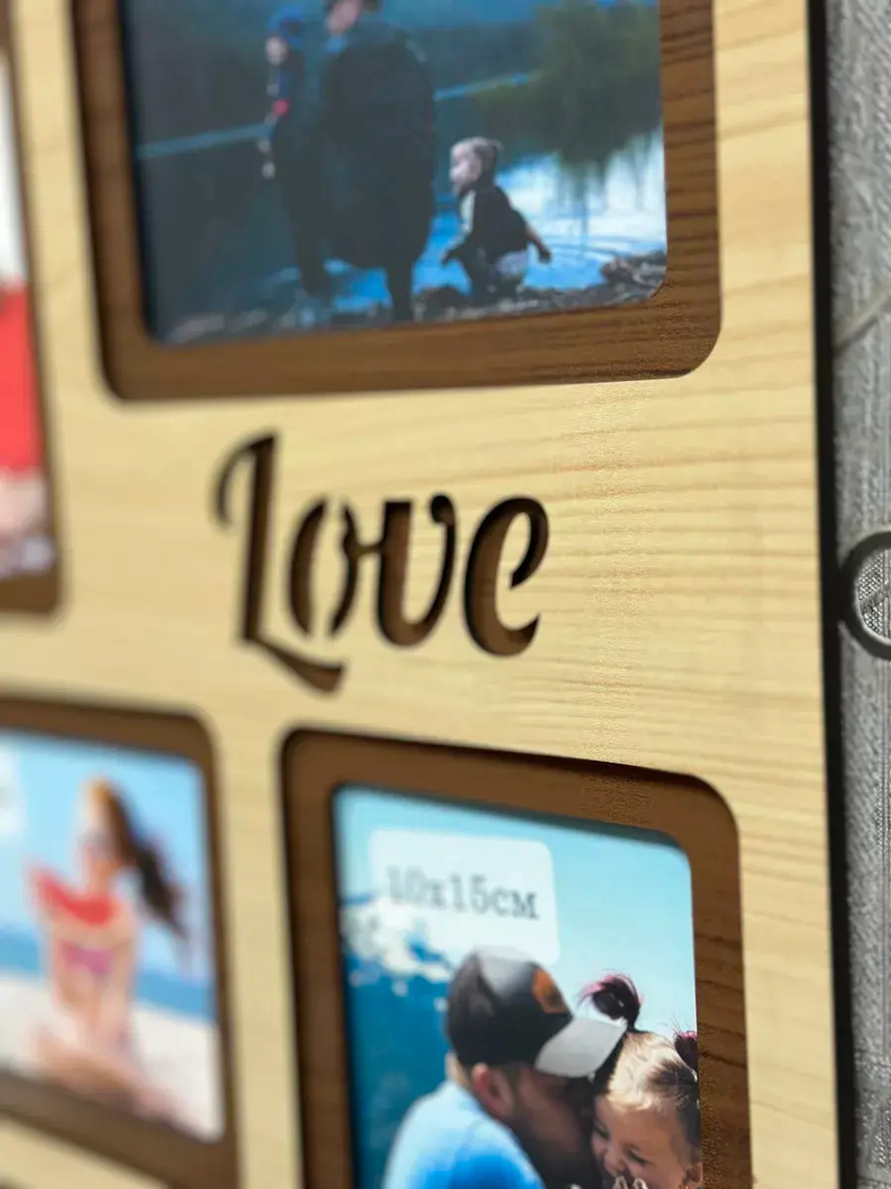 Фоторамка "LOVE" на 6 фото 10х15см