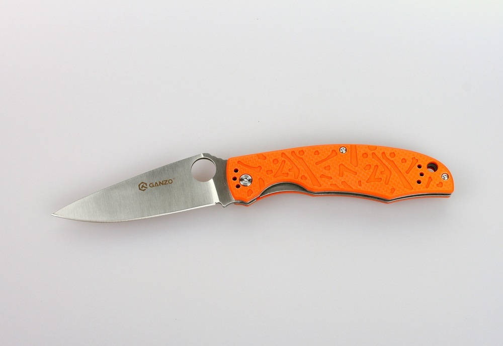 Нож Ganzo G7321 оранжевый, G7321-OR