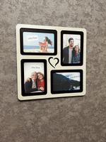 Фоторамка "LOVE" на 4 фото 10х15см