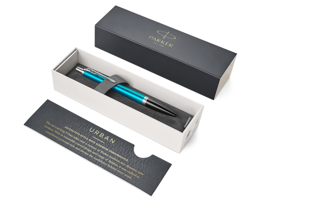 Ручка шариковая Parker Urban Core K309 , Vibrant Blue CT
